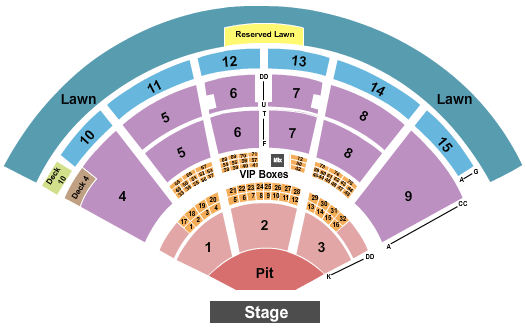 Truliant Amphitheater Luke Bryan Seating Chart